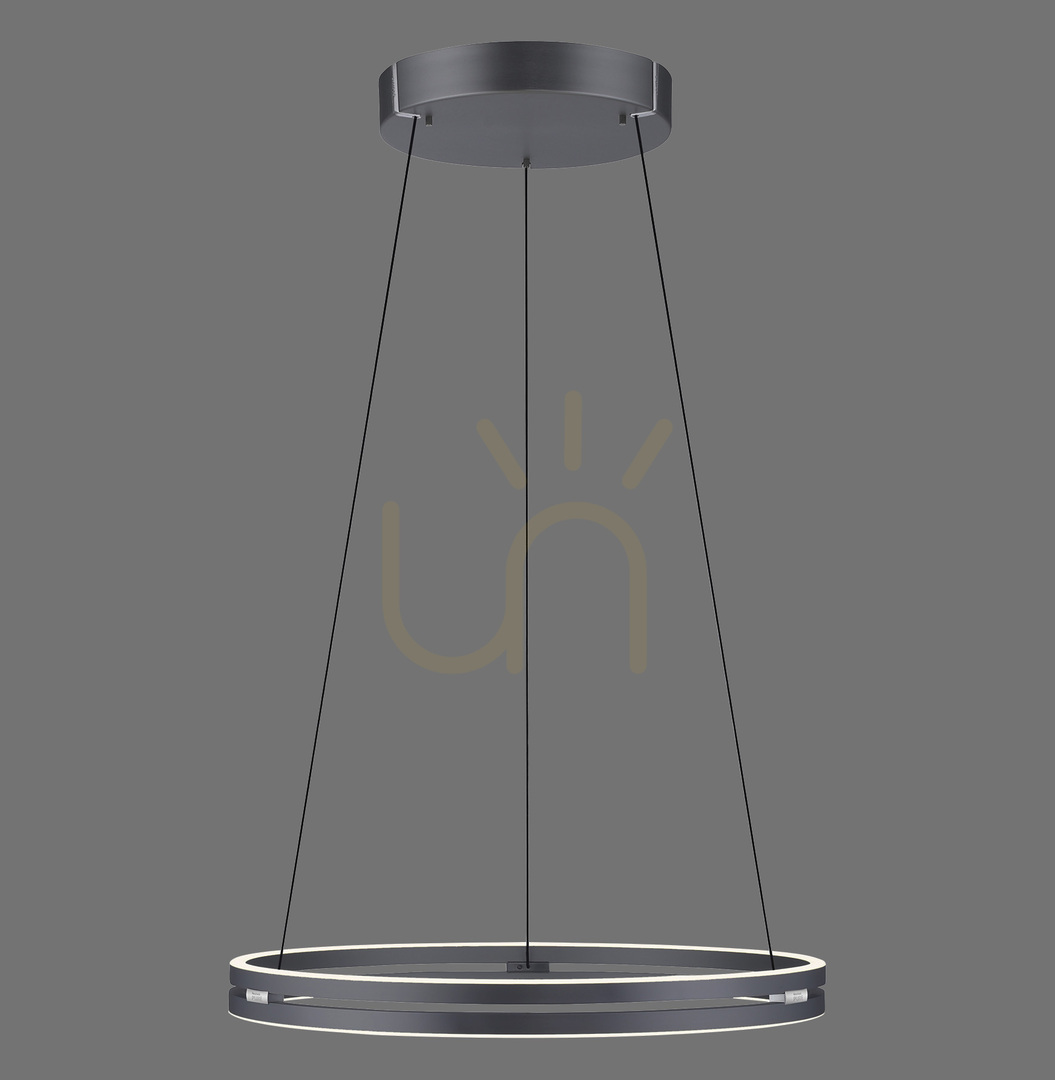 Verifica PURE E-LOOP 2551-15 Lampa suspendată gri cu 2 LED-uri PURE E-LOOP 2551-15 Lampa suspendată gri cu 2 LED-uri