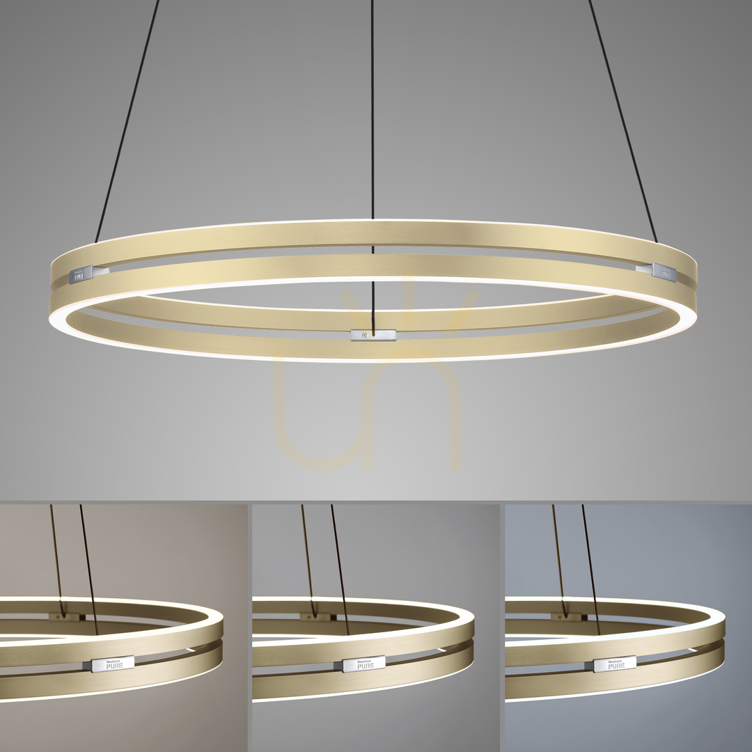 Verifica PUREE-LOOP 2551-60 Lampa suspendată din alamă cu 2 LED-uri PUREE-LOOP 2551-60 Lampa suspendată din alamă cu 2 LED-uri