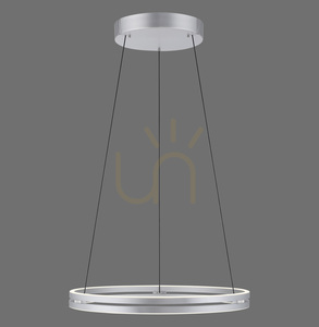 PUREE-LOOP 2551-95 Argintiu, lampă suspendată cu 2 LED-uri small 0