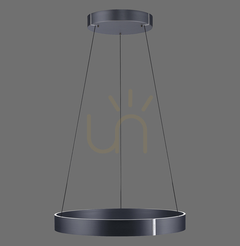 Verifica Lampă suspendată PURE E-CLIPSE 2561-15, gri, cu 2 LED-uri