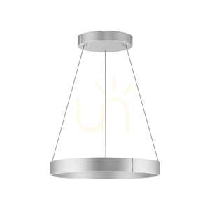 Lampa suspendată PURE E-CLIPSE 2561-95 argintie cu 2 LED-uri small 7