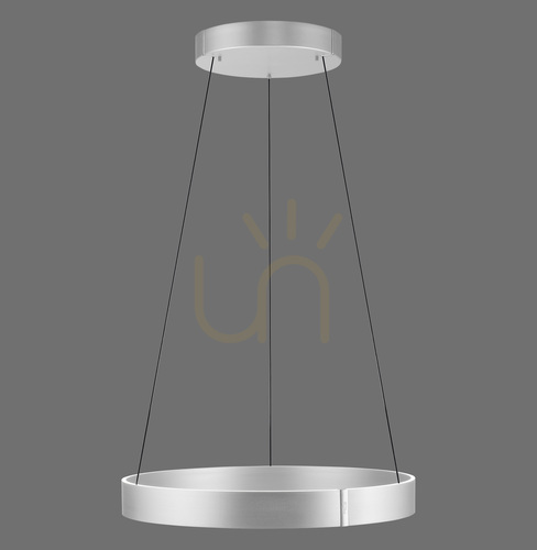 Verifica Lampa suspendată PURE E-CLIPSE 2561-95 argintie cu 2 LED-uri