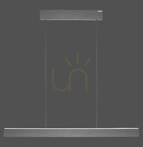 PURE E-MOTION 2570-15 Gri, lampă suspendată cu 2 LED-uri small 0