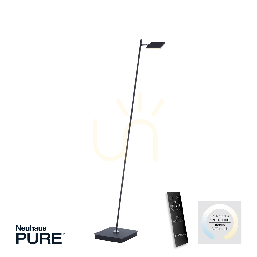 Vedere Lampa de podea PURE-MIRA 356-18, antracit, 1xLED Lampa de podea PURE-MIRA 356-18, antracit, 1xLED