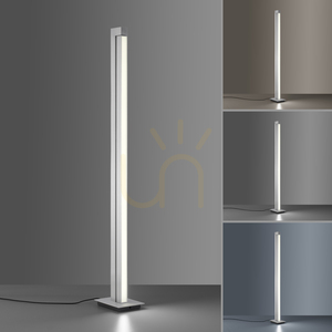 Lampa de podea PURE-LINES 421-95, argintie, 1xLED small 4
