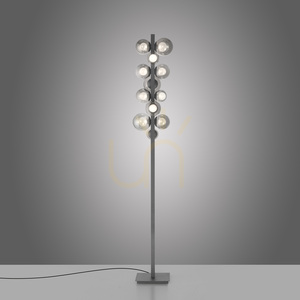 Lampa de podea 557-15, gri, 12 LED-uri small 10