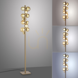 Lampa de podea POPUP 557-97, maro, 12 LED-uri small 5