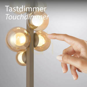 Lampa de podea POPUP 557-97, maro, 12 LED-uri small 6