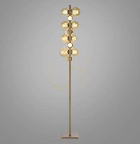 Verifica Lampa de podea POPUP 557-97, maro, 12 LED-uri