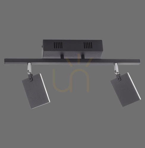 Verifica PURE-MIRA 6354-18 Lampă de tavan neagră cu 2 LED-uri