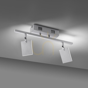 PURE-MIRA 6354-95 Lampa de tavan argintie, 2xLED small 11