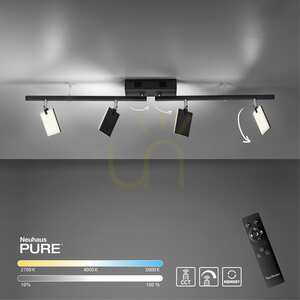 PURE-MIRA 6356-18 Lampa de tavan neagră cu 4 LED-uri 10 PURE-MIRA 6356-18 Lampa de tavan neagră cu 4 LED-uri small 10
