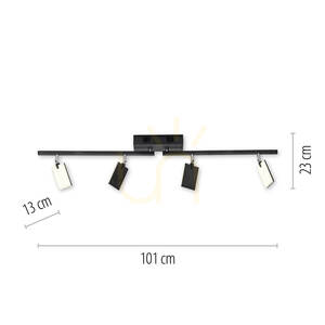 PURE-MIRA 6356-18 Lampa de tavan neagră cu 4 LED-uri 7 PURE-MIRA 6356-18 Lampa de tavan neagră cu 4 LED-uri small 7