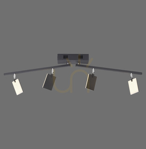 PURE-MIRA 6356-18 Lampa de tavan neagră cu 4 LED-uri 0 PURE-MIRA 6356-18 Lampa de tavan neagră cu 4 LED-uri small 0