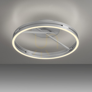 PURE LOOP 6552-95, plafonieră argintie, 2xLED small 11