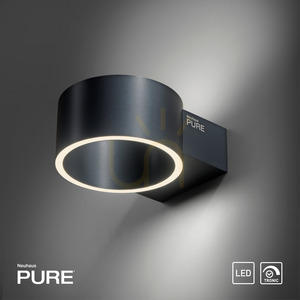 PURE CLIPSE 8561-15 Aplică de perete, gri, 2xLED small 13