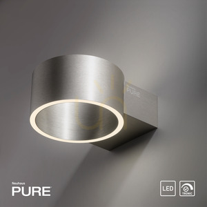 PURE CLIPSE 8561-95 Aplică de perete argintie cu 2 LED-uri small 13