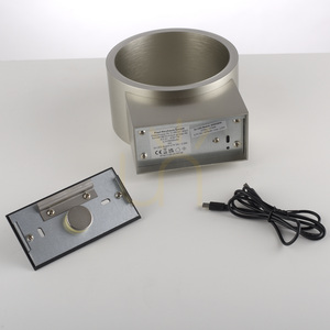 PURE CLIPSE 8561-95 Aplică de perete argintie cu 2 LED-uri small 15