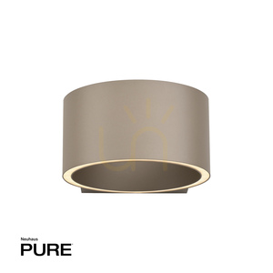 PURE CLIPSE 8561-97 Aplică de perete maro cu 2 LED-uri small 1