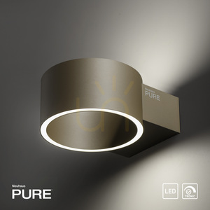 PURE CLIPSE 8561-97 Aplică de perete maro cu 2 LED-uri small 13