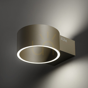PURE CLIPSE 8561-97 Aplică de perete maro cu 2 LED-uri small 5
