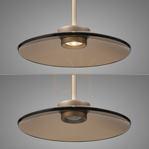 PURE MOON 2194-97 Lampa suspendată maro cu 4 LED-uri small 10