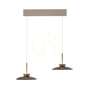 PURE MOON 2194-97 Lampa suspendată maro cu 4 LED-uri small 12