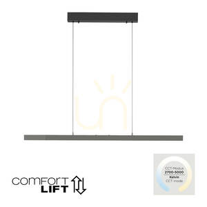 ADRIANA COMFORT LIFT 2598-13 Antracit 1xLED Lampă suspendată 1 ADRIANA COMFORT LIFT 2598-13 Antracit 1xLED Lampă suspendată small 1