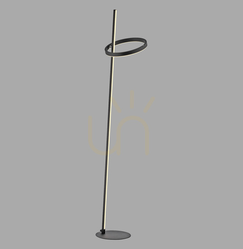 Verifica Lampa de podea RITUS 15397-18, negru, 2xLED