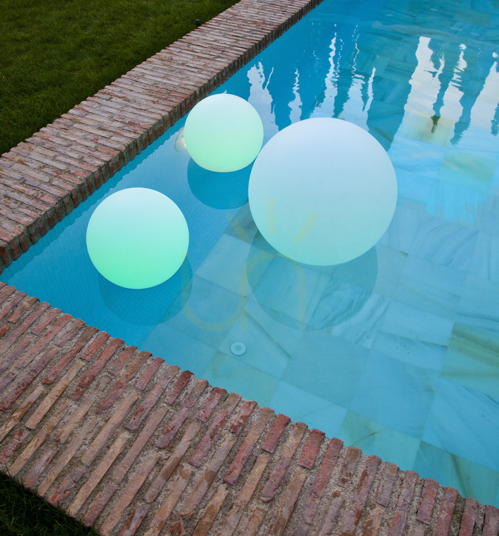 Spectacol BULY 40 FLOATING 3133 Lampa de grădină, albă, 1xLED BULY 40 FLOATING 3133 Lampa de grădină, albă, 1xLED