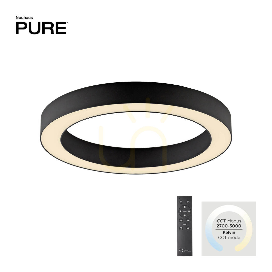 previzualizare PURE LINES ROUND 6310-13 Lampa de tavan, antracit, 1xLED PURE LINES ROUND 6310-13 Lampa de tavan, antracit, 1xLED