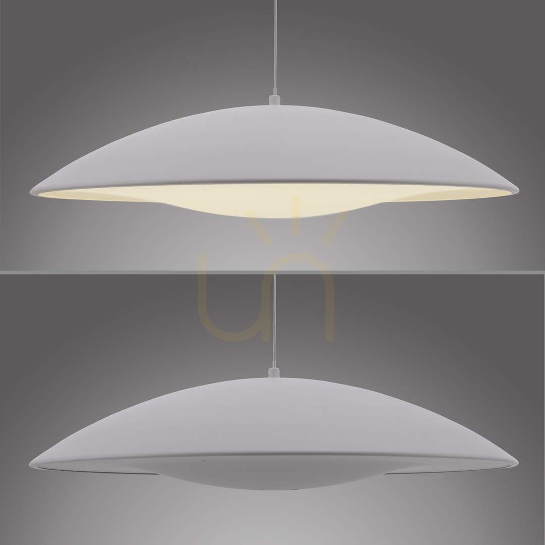 Spectacol LENTE14607-16 Lampa suspendată albă cu 1 LED LENTE14607-16 Lampa suspendată albă cu 1 LED