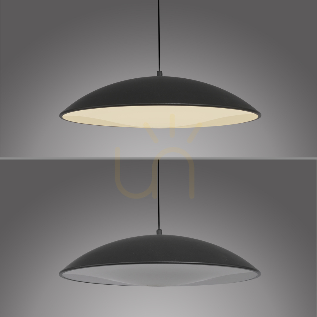 Spectacol LENTE14606-18 Lampa suspendată neagră cu 1 LED LENTE14606-18 Lampa suspendată neagră cu 1 LED