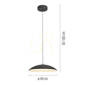 LENTE14606-18 Lampa suspendată neagră cu 1 LED 7 LENTE14606-18 Lampa suspendată neagră cu 1 LED small 7
