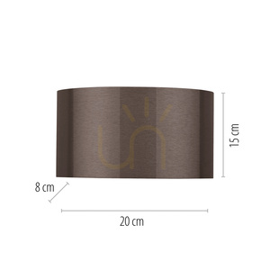 PURE CLIPSE 8561-34 Maro, aplice de perete cu 2 LED-uri small 2