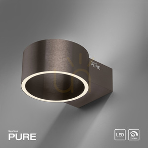 PURE CLIPSE 8561-34 Maro, aplice de perete cu 2 LED-uri small 4