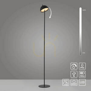 Lampa de podea BELLIS 19245-18, negru, 1xLED 1 Lampa de podea BELLIS 19245-18, negru, 1xLED small 1