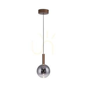 Lampa suspendată BOWL 2284-23, maro, 1xLED small 2