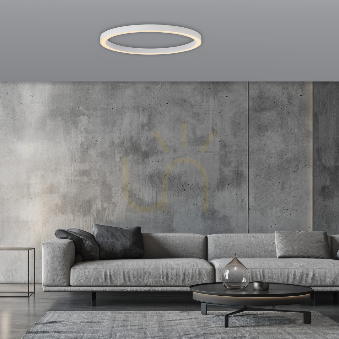 Afişa PURE LINES ROUND 6306-16 Lampa de tavan, albă, 1xLED PURE LINES ROUND 6306-16 Lampa de tavan, albă, 1xLED