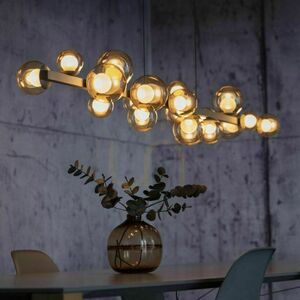 Lustră suspendată Paul Neuhaus PURE E-Popup 2558-97, bronz, reglare electrică pe înălțime e-LIFT small 12