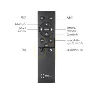 PURE CLIPSE 2471-97 Lampa suspendată maro cu 2 LED-uri small 8