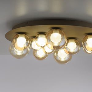 PURE POPUP 6588-97 Lampa de tavan, maro, 11 LED-uri small 5