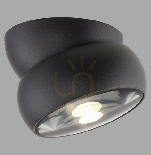 Verifica PURE MOVE 6235-18, plafonieră neagră, 1xLED