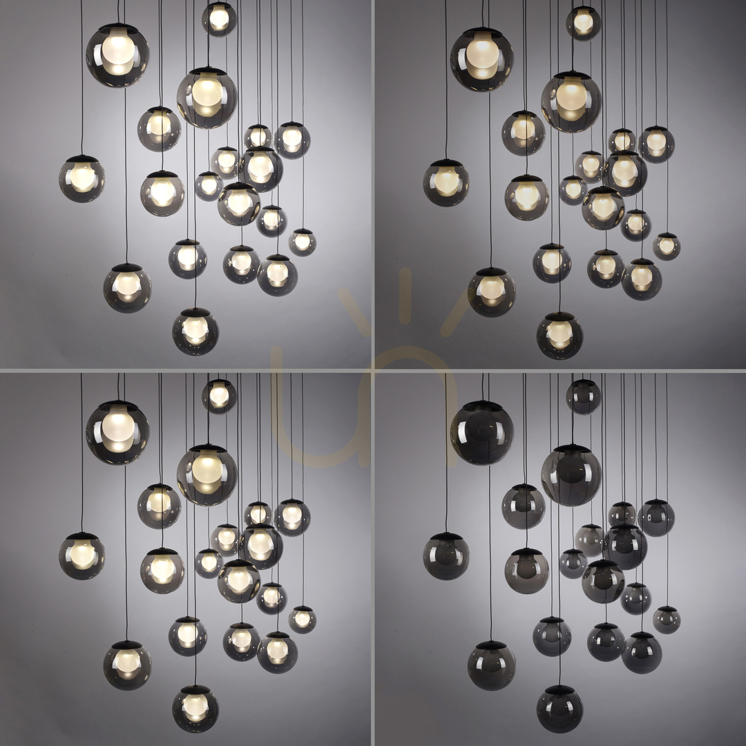Vedere PURE POPUP 2589-15 Gri Lampa suspendată cu 19 LED-uri PURE POPUP 2589-15 Gri Lampa suspendată cu 19 LED-uri