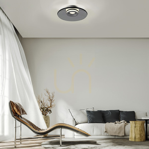 PURE MOON 6094-15 Lampa de tavan, gri, 2xLED small 6