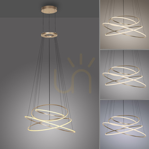 PURE E-FLYING RINGS 2566-97 Maro, lampă suspendată cu 1 LED small 11