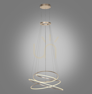 PURE E-FLYING RINGS 2566-97 Maro, lampă suspendată cu 1 LED small 4