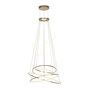 PURE E-FLYING RINGS 2566-97 Maro, lampă suspendată cu 1 LED small 7
