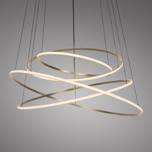 PURE E-FLYING RINGS 2566-97 Maro, lampă suspendată cu 1 LED small 0