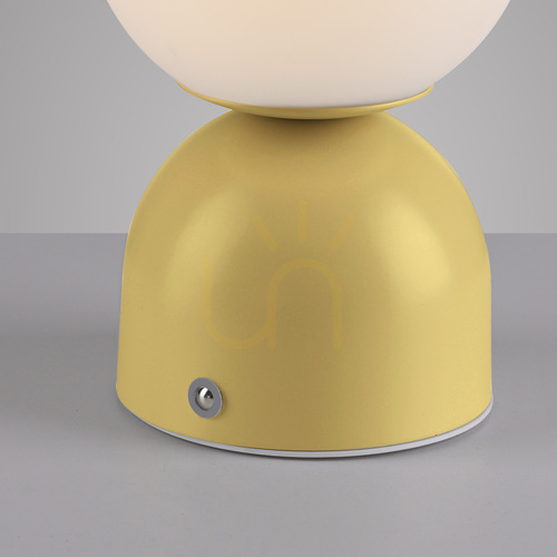 Verifica Lampa de masă RUDI 19218-81, galbenă, 1xLED
